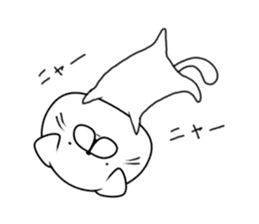 Everyday cat (Scottish Fold) sticker #10250353