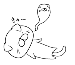 Everyday cat (Scottish Fold) sticker #10250366