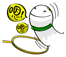 Hilarious Stickers from Gray Wolf Cat ! sticker #10251299