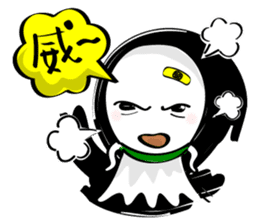 Hilarious Stickers from Gray Wolf Cat ! sticker #10251316