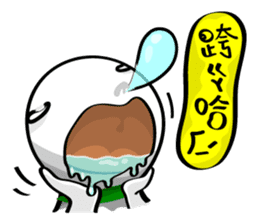 Hilarious Stickers from Gray Wolf Cat ! sticker #10251321