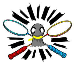 Hilarious Stickers from Gray Wolf Cat ! sticker #10251333