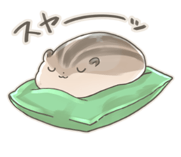 The hamster of the dark side sticker #10251345