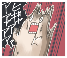 The hamster of the dark side sticker #10251351