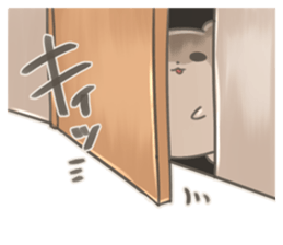 The hamster of the dark side sticker #10251358