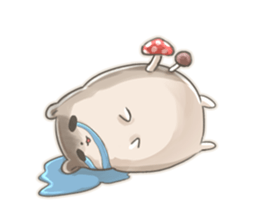 The hamster of the dark side sticker #10251360