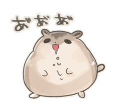 The hamster of the dark side sticker #10251365