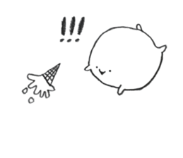 a plump daifuku sticker #10251888