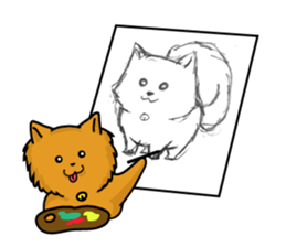 I Miss You, My Tiny Dog sticker #10252026