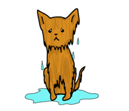 I Miss You, My Tiny Dog sticker #10252039