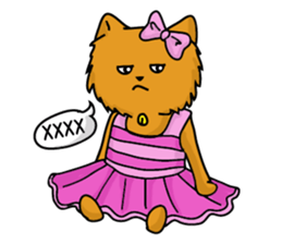 I Miss You, My Tiny Dog sticker #10252040