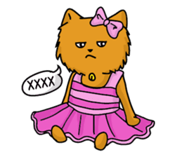 I Miss You, My Tiny Dog sticker #10252040