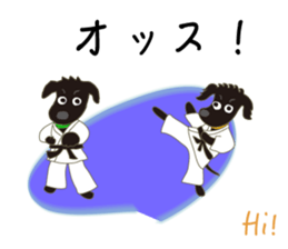 Gaju and Fuku and his brothers "JAPAN" sticker #10252098