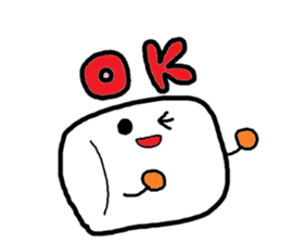 marshmallow Matthew sticker #10252900