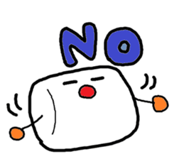 marshmallow Matthew sticker #10252901