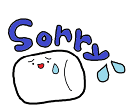 marshmallow Matthew sticker #10252905