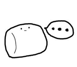 marshmallow Matthew sticker #10252910