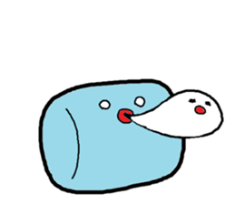 marshmallow Matthew sticker #10252918