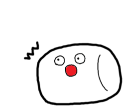 marshmallow Matthew sticker #10252919