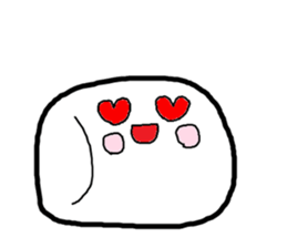 marshmallow Matthew sticker #10252930