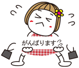 Bangs short girl vol.16 sticker #10252988