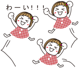 Bangs short girl vol.16 sticker #10252998