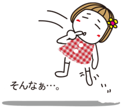 Bangs short girl vol.16 sticker #10253003