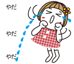 Bangs short girl vol.16 sticker #10253005