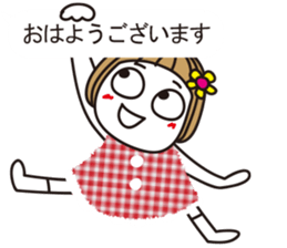 Bangs short girl vol.16 sticker #10253008