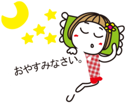 Bangs short girl vol.16 sticker #10253011