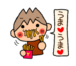 Brown kun 6 sticker #10253187