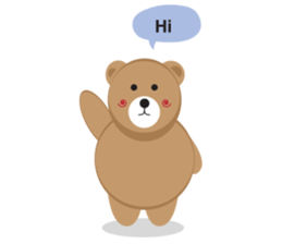 Romantic Tipsy Bear sticker #10253256