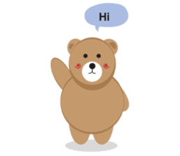 Romantic Tipsy Bear sticker #10253256