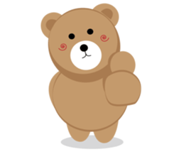 Romantic Tipsy Bear sticker #10253257