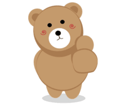 Romantic Tipsy Bear sticker #10253257