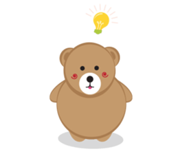 Romantic Tipsy Bear sticker #10253259