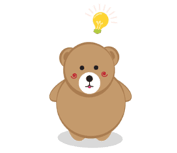 Romantic Tipsy Bear sticker #10253259