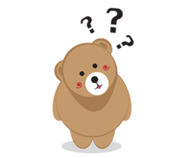 Romantic Tipsy Bear sticker #10253260