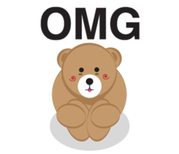 Romantic Tipsy Bear sticker #10253263