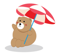 Romantic Tipsy Bear sticker #10253267