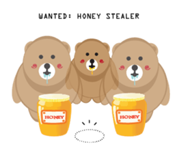 Romantic Tipsy Bear sticker #10253269