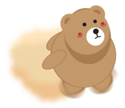 Romantic Tipsy Bear sticker #10253275