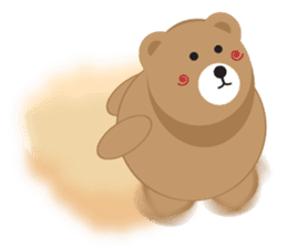 Romantic Tipsy Bear sticker #10253275