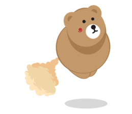 Romantic Tipsy Bear sticker #10253276