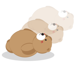 Romantic Tipsy Bear sticker #10253278