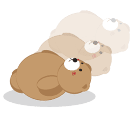 Romantic Tipsy Bear sticker #10253278