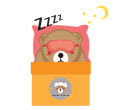 Romantic Tipsy Bear sticker #10253280