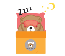 Romantic Tipsy Bear sticker #10253280