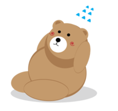 Romantic Tipsy Bear sticker #10253281