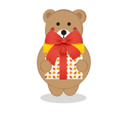 Romantic Tipsy Bear sticker #10253282